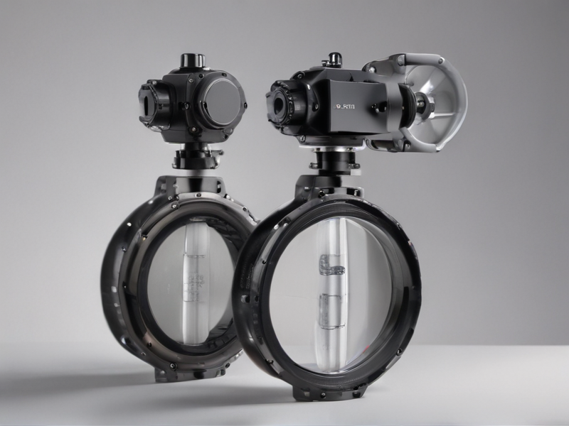 pneumatically actuated butterfly valve
