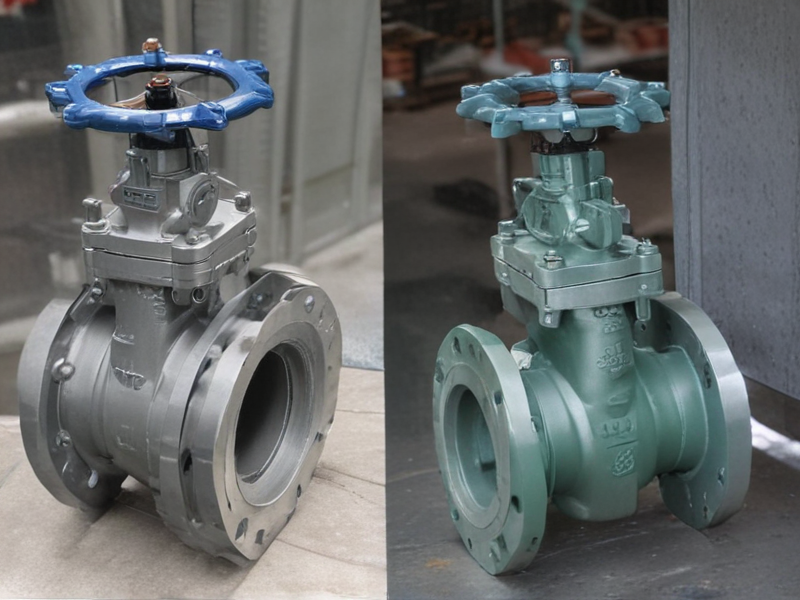 flanged gate valve