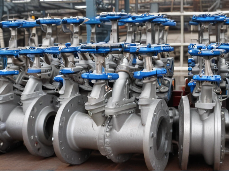 flanged gate valve