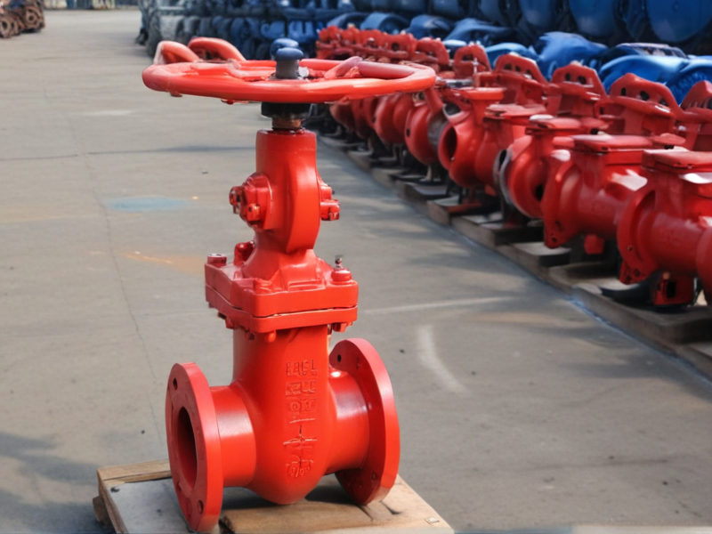 flanged gate valve