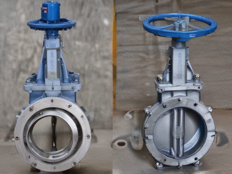 knife gate valve vs gate valve