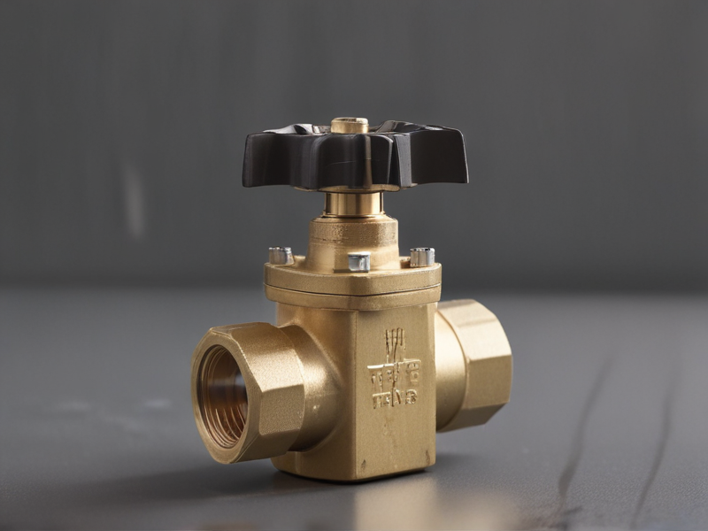 brass gas valve