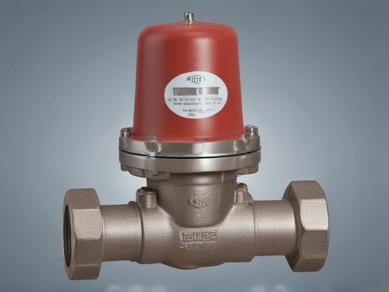 natural gas pressure reducing valve