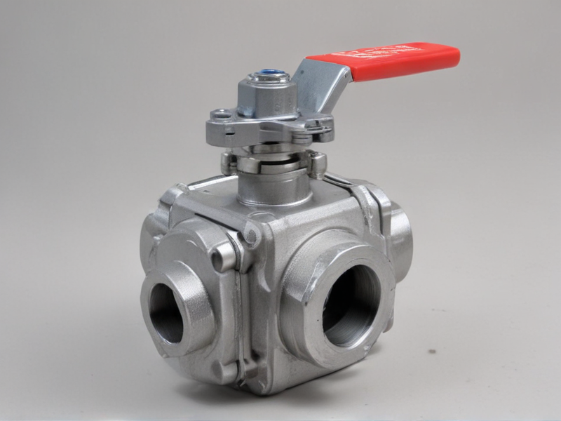 3 way l port ball valve