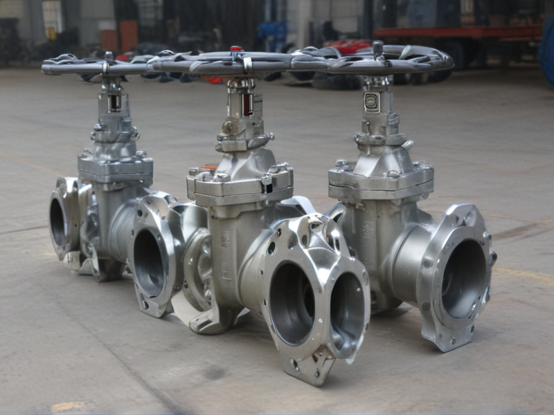 gear operated gate valve