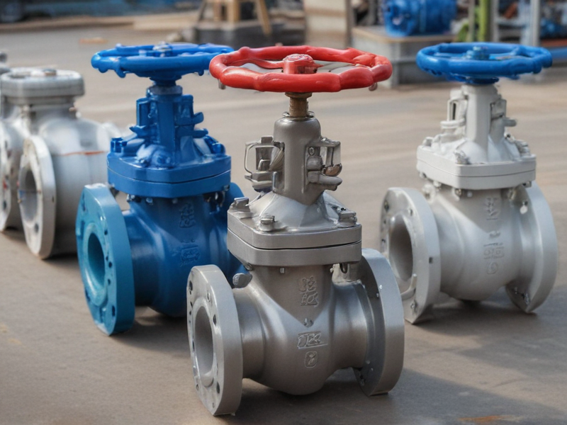 gear operated gate valve