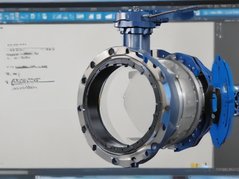 drawing butterfly valve